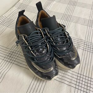 Esseutesse Black Pythons Sneakers Size 36 / 6